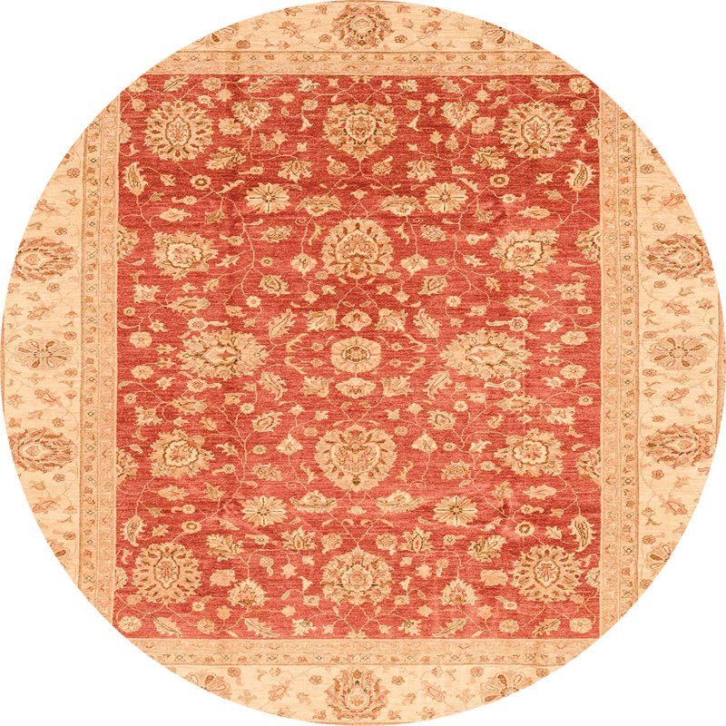 Tapis abstrait moderne 3884, Rond 4 pi