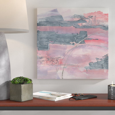 Whitewashed Blush II by Chris Paschke - Print on Canvas