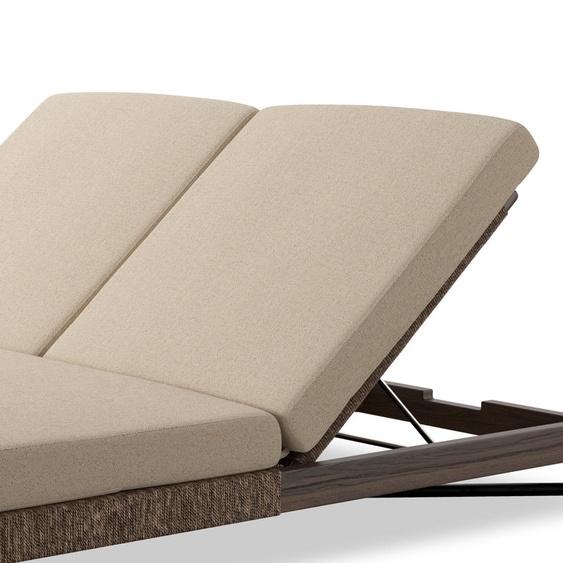 Finnegan Outdoor Double Chaise, Alessi Buff