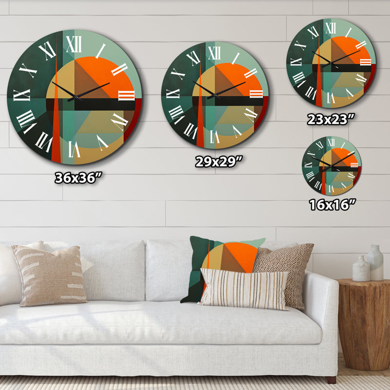 Horloge murale Odyssey Midcentury, Petit