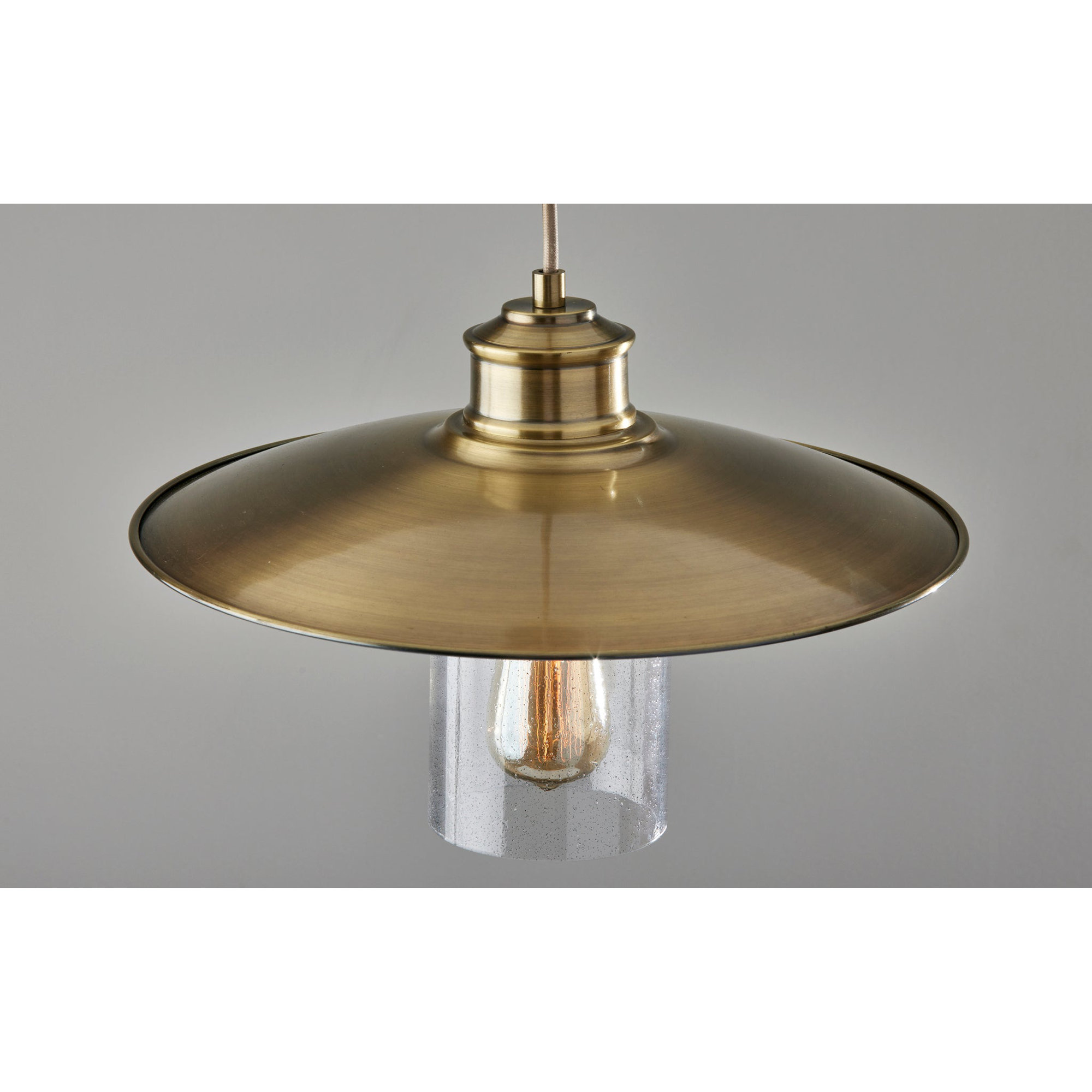 Single Light Glass Pendant