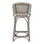 Handwoven Rattan Upholstered Bar & Counter Stool-2062777269-2143357956