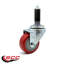 4 Pieces Polyurethane Wheel Swivel Expanding Stem Caster Set-88885321