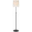 Thomas O'Brien Bryant 52" Adjustable Cordless Floor Lamp with Linen Shade-1240271350