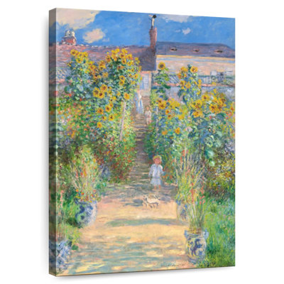 Alvord, Jardin de l'artiste à Vetheuil, 1881