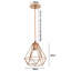 Antashia 1 - Light Rose Gold Pendant