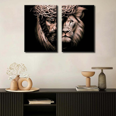 2 Piece Wrapped Canvas Print