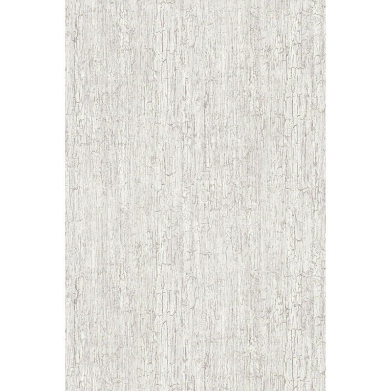 Crackle Wallpaper Roll, Gray Cream