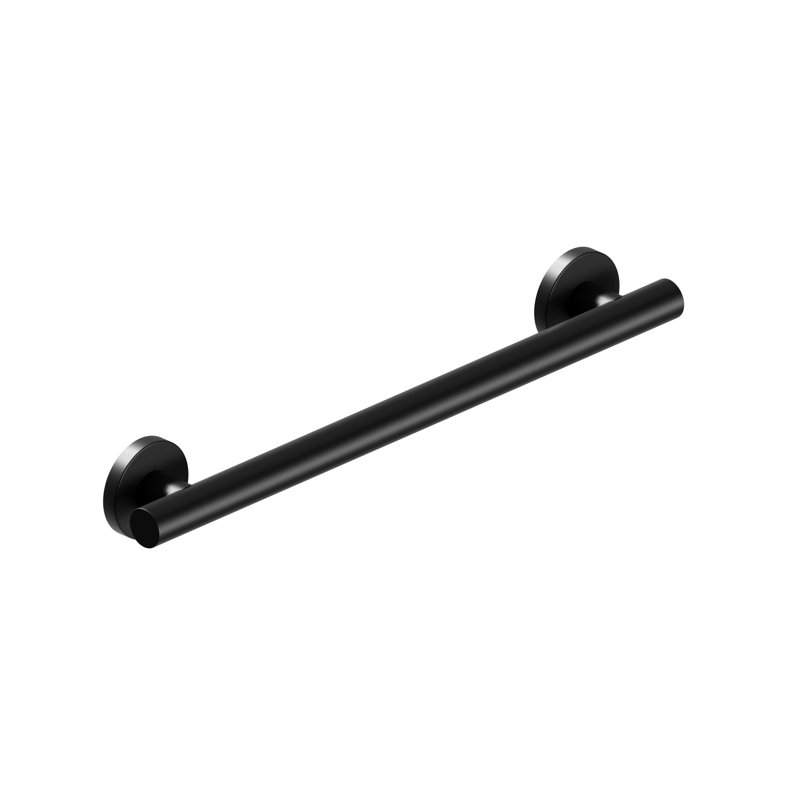 Horizon  18 in. x 1.25 in. Grab Bar, ADA Compliant for Bath and Shower Safety (500 lb. Capacity) in Matte Black, 18