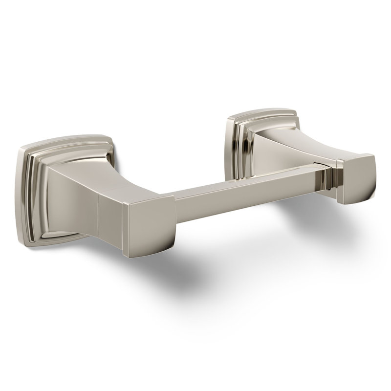 Riff Pivoting Toilet Paper Holder, Polished Nickel