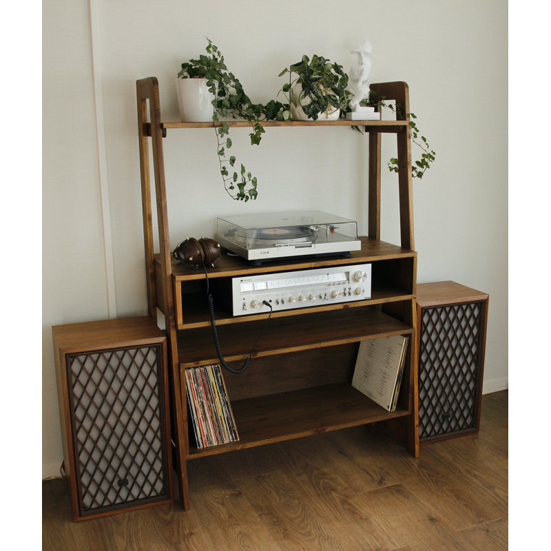 Klement 150cm H Solid Wood Standard Bookcase