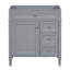 Meuble-lavabo de salle de bain 30 po sans lavabo supérieur, armoire de rangement moderne avec 2 tiroirs et un tiroir basculant-135660453