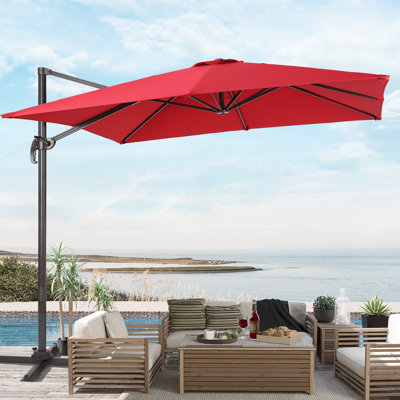 Doralina 9x9' Square Cantilever Umbrella
