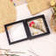 Petit cadre de boîte d'ombre 5 x 5 avec dos en lin - robuste vitrine à mémoire rustique de fleurs, de photos, de médailles et plus-1222873805
