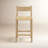 Enna Solid Oak & Danish Cord Counter Stool-424337054