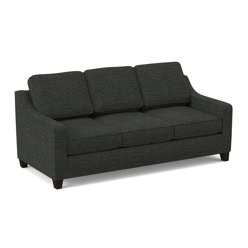 Clark 82" Square Arm Sofa with Reversible Cushions, Cafelle, Antic Pepper