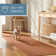 TOWN & COUNTRY BASICS Pax Herringbone Textured Solid Machine Washable Area Rug Rust