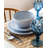 12 Piece Stoneware Dinnerware Set - Service for 4