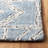 Rosalind Geometric Handmade Tufted Wool and Cotton Light Blue/Ivory Area Rug-827277404