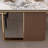 Rectangular modern simple dining table and chair-106646608