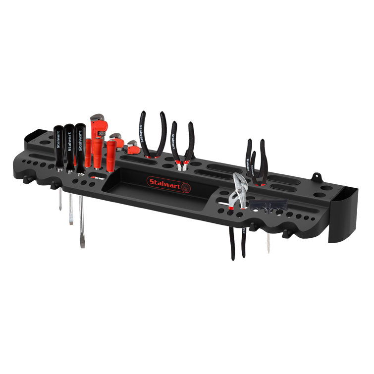 Tool Storage Shelf-Wall Mountable Organizer Rack