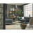 Satin Brass Marble Top Coffee Table