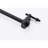 Matte Black Pot Filler Faucet Wall Mounted, Foldable To Minimize Clutter, 360 Swivel, Double Handles For Controlled Water Discharge, Brass Space Occupancy,-1625932844