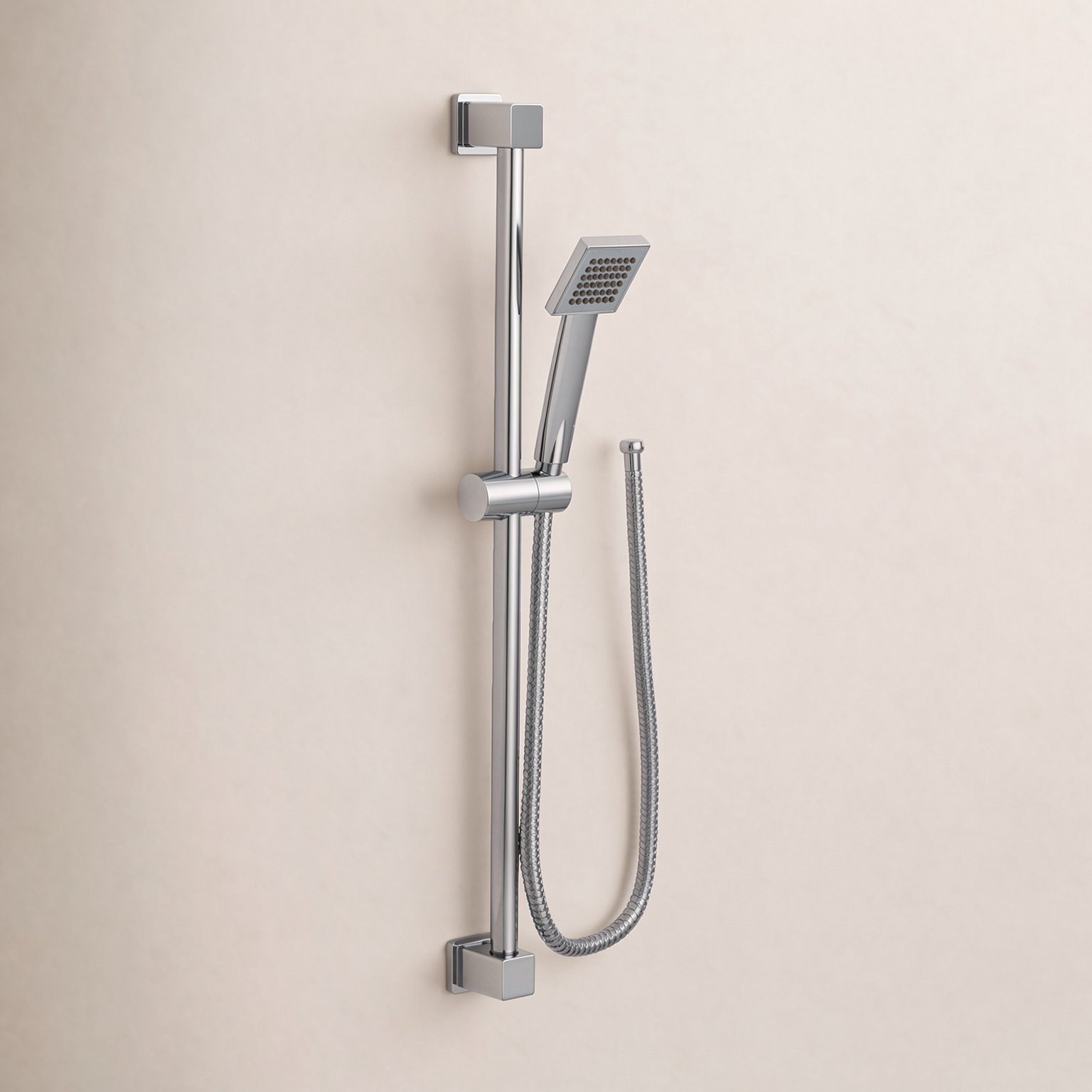 90 Degree Function Full Slide Bar Shower Head, Chrome