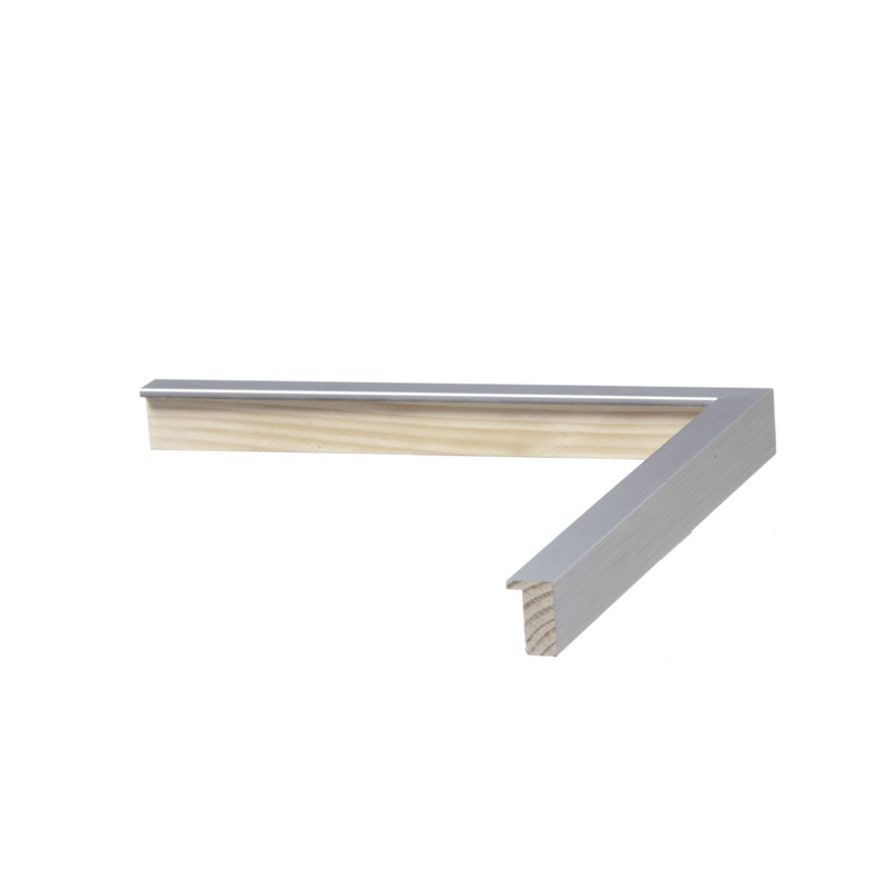 Vase à carrelage 2 2886432, H 18 po x l 12 po, Non, Cadre simple argenté