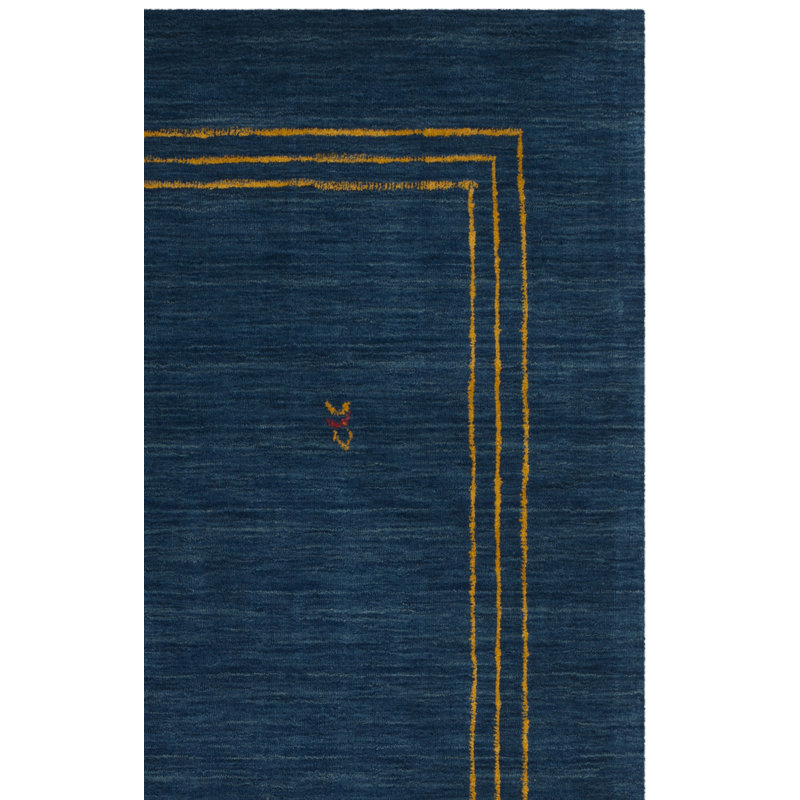 Tapis en laine tissé à la main Coraima, Rectangle 3 pi x 5 pi