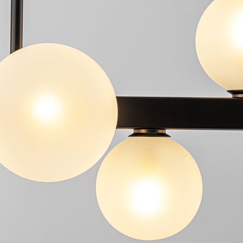 Kimana 12 - Light Kitchen Island Pendant, Matte Black