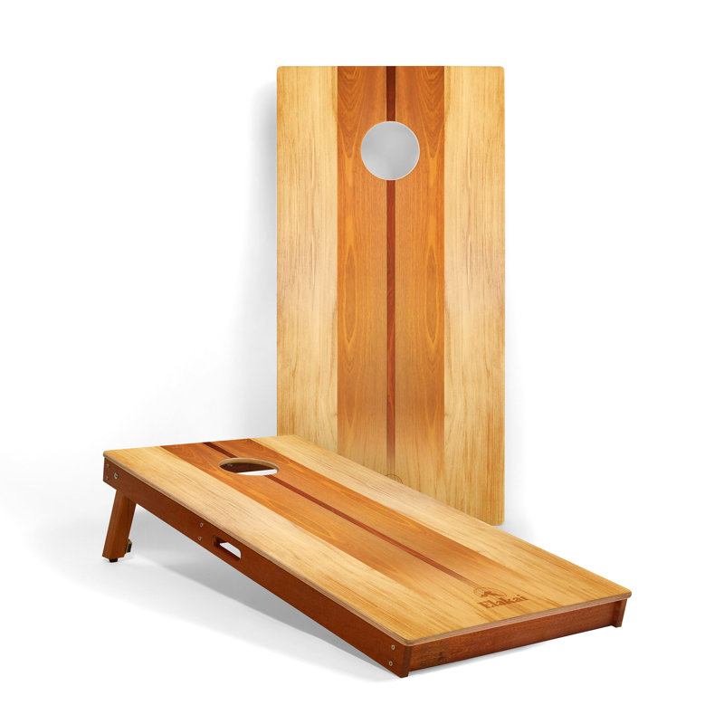 Planches cornhole Woody, H 48 po x l 24 po x P 3 po