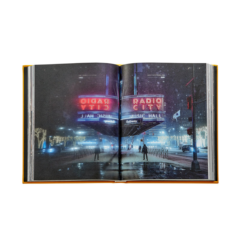 Trope New York Leather Bound Book