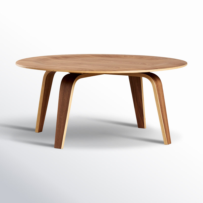 4 Legs Coffee Table, Walnut