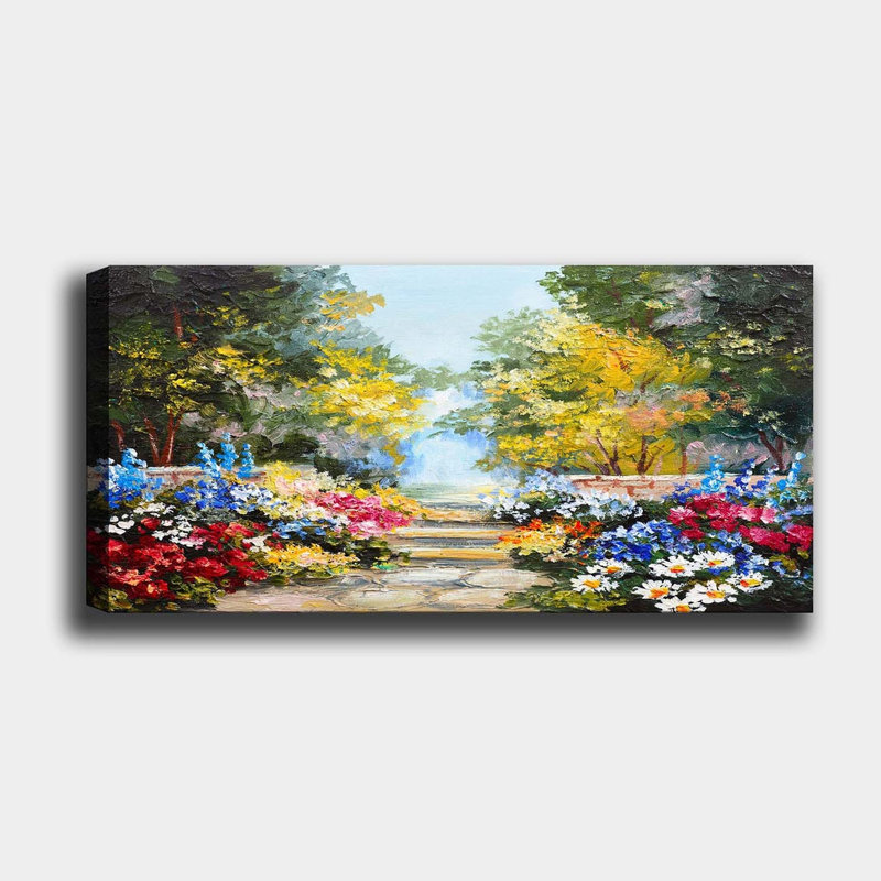 Peinture sur toile tendue