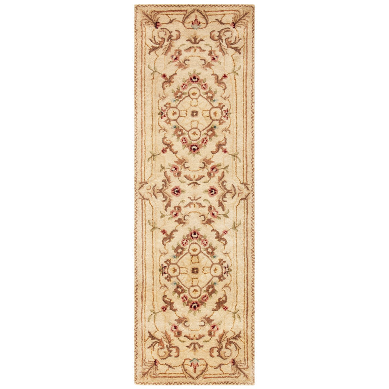 Bedgood Hand Tufted Wool Oriental Rug, Runner 2'6" x 8'