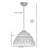 1 - Light Natural Dome Pendant