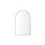 Miroir de salle de bain arqué en alliage d'aluminium 40 po x 30 po noir - reflet transparent, cadre antirouille, coffre-fort en métal 30 x 40, support, mélange moderne et industriel-121367365