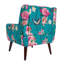 Chaise avec accoudoirs à dossier large et capitonnée Jaqueze-1781956151