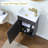 16'' Mini Free-Standing Single Bathroom Vanity With Ceramic Top-1669034110