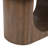 Hamadi 70" Modern Architectural Pedestal Curved Dining Table