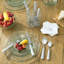 Lace Overlay 16 Piece Flatware Set, Service for 4