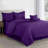 10 Pcs MF Comforter Set Bed in a Bag for All Seasons Seersucker Lightweight Comforter Set with Sheets-309722039-295826675
