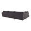 Modern L-Shape Corner Sofa  with Silver Metal Legs-69378122-69378125
