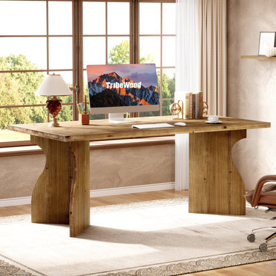 63" W. Home Office Desk,Rectangle Computer Desk