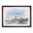New York Skyline with the Twin Towers in Abstract - Picture Frame Graphic Art Print-55724944-55724943
