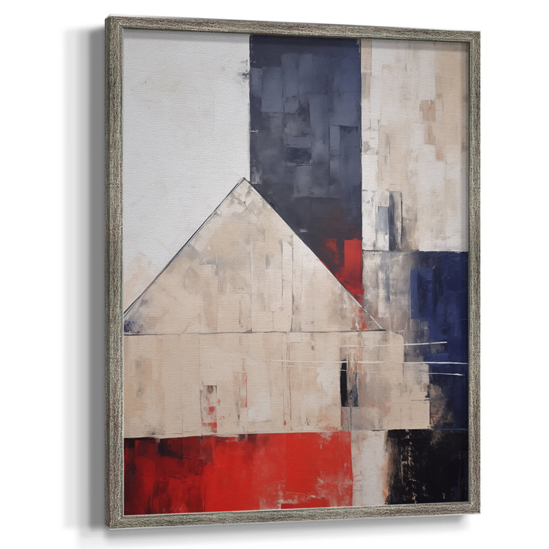 «LANDSCAPES Series Cxx», reproduction encadrée - bois massif, H 30 po x l 24 po