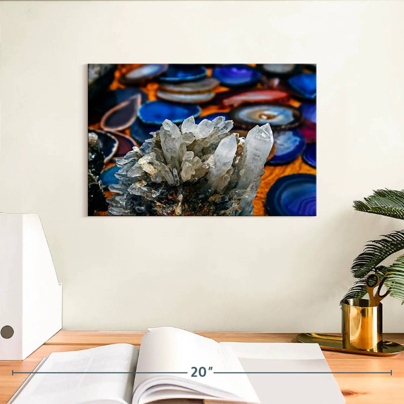Alvord Mineral Crystals, 8" H x 12" W
