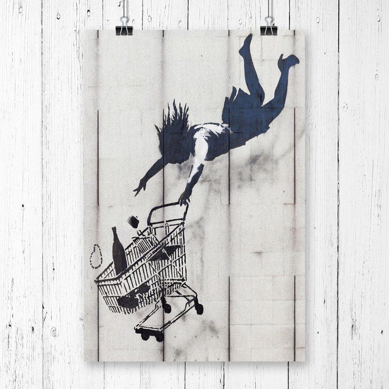 Banksy - No Frame Print, 42cm H x 29.7cm W