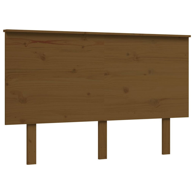 Bed Frame with Headboard, White, Small Double (4')